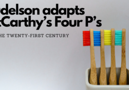 Yudelson adapts McCarthy’s Four P’s for the twenty-first century